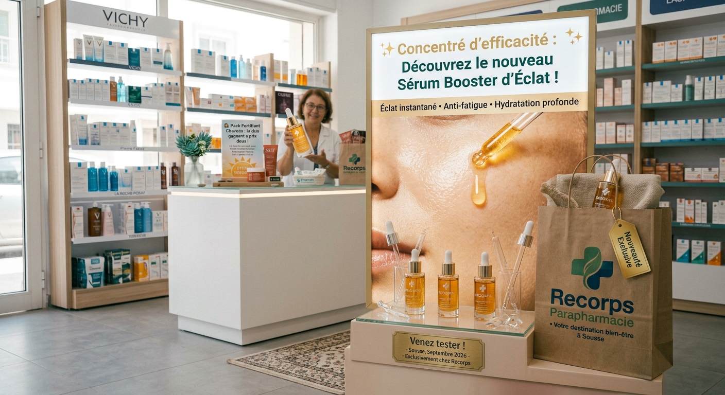 Concentré d'efficacité : Découvrez le nouveau Sérum Booster d'Éclat !