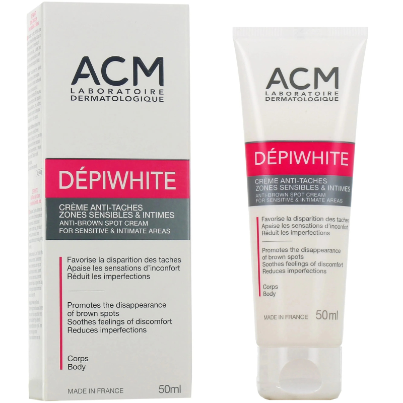 ACM DEPIWHITE CREME ANTI TACHES ZONES SENSIBLES ET INTIMES 50ML