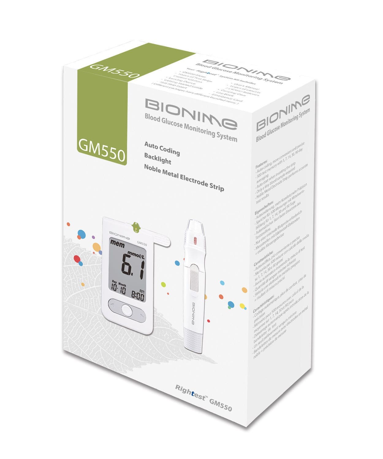 GLUCOMETRE BIONIME GM550